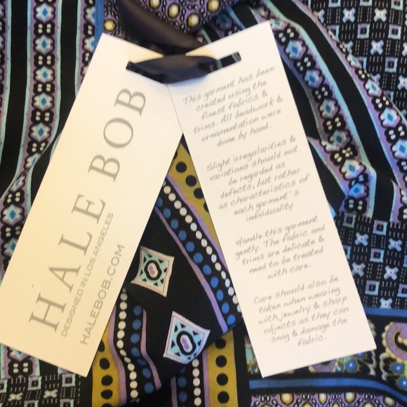 NWT. Hale Bob shirt dress size: medium - Picture 7 of 7